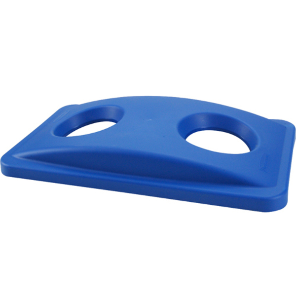 Rubbermaid Lid, Slim Jim Container, Blue For  - Part# Rbmdfg269288Blue RBMDFG269288BLUE